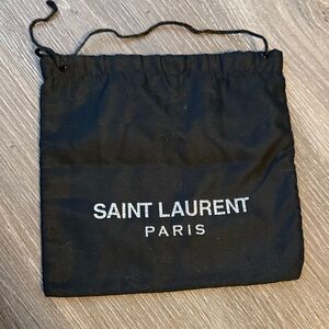 Saint Laurent Black Accessory Pouch